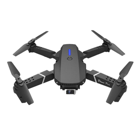 mini dron con cámara, doble cámara de cuatro rotores rc plegable 4k fpv video en tiempo real activado con un solo clic, haga clic en vuelo, ajuste de velocidad, volteo 3d photoroom